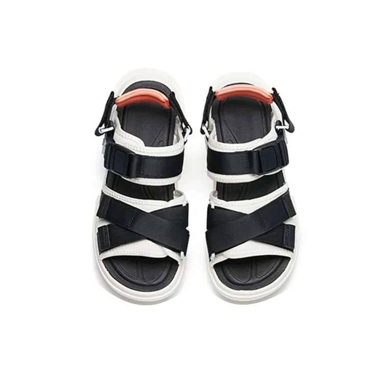 ANTA Bastard Beach Sandals Women's Black/White-3