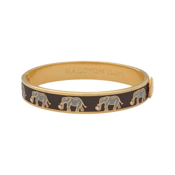 Halcyon Days Brass Bangles Unisex