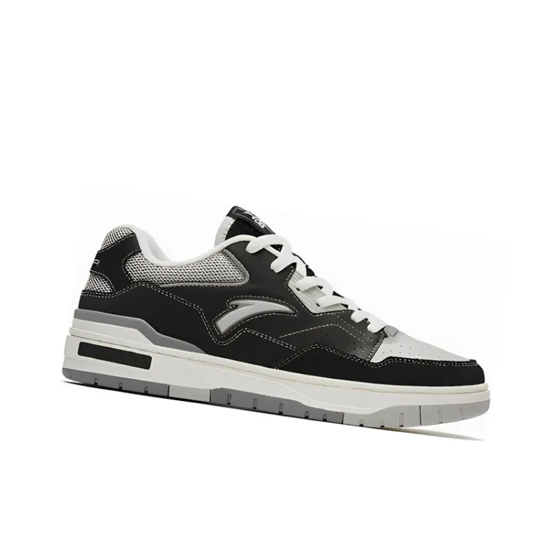ANTA Flame 4.0 Skateboard Shoes Men Low Top Black/White-1
