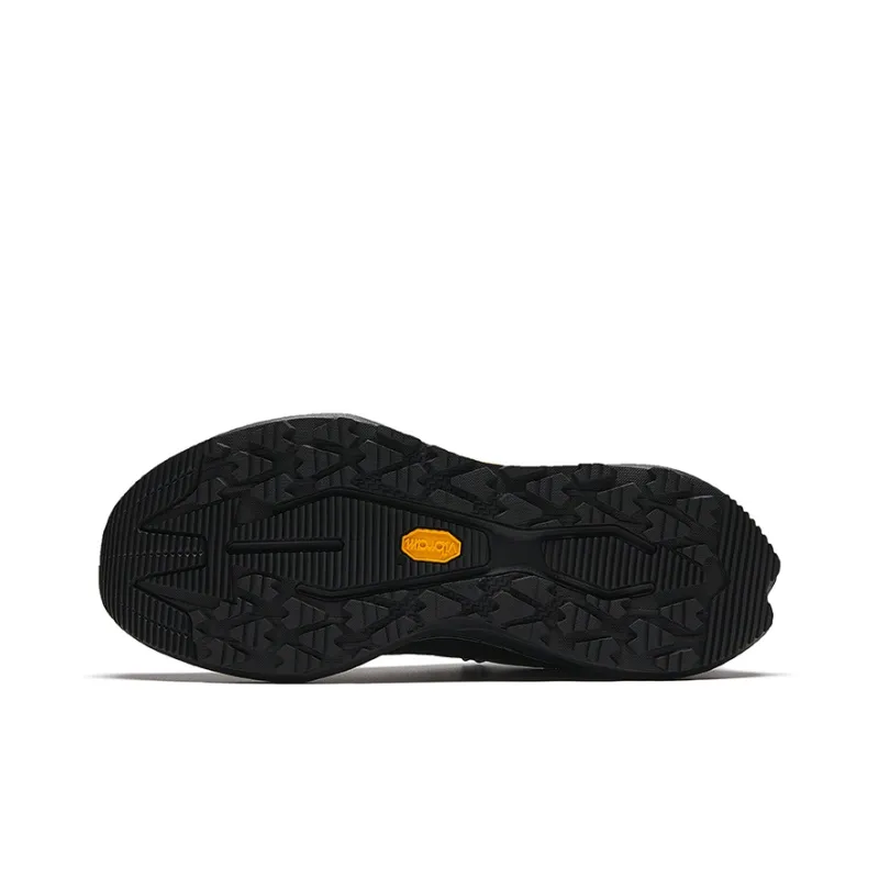 Anta Wild PRO Cushioned Slip-Resistant Abrasion-Resistant Breathable Low-Top Running Shoes Men's Black Gray-3