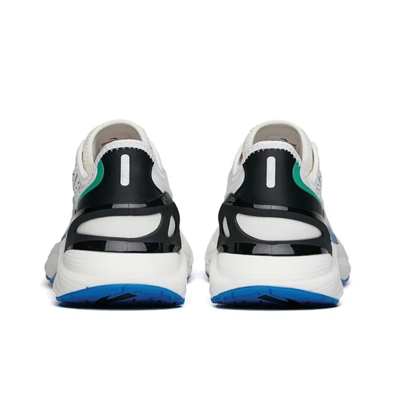 Anta Tron 2.0 Cushioning Anti-Slip Wear-Resistant Breathable Support Rebound Low-Top Running Shoes Men's Ivory White-3