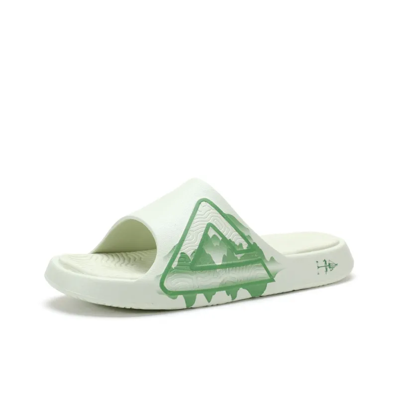 PEAK State Extreme Triangle 2.0 Rubber Sole Slide Slippers Men's Bright Leaf Green-1