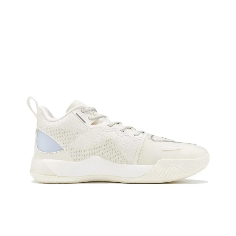 PEAK Surfing The Big Triangle 2.0 Basketball Shoes Men Mid Top White/Beige/Blue/Pink-1