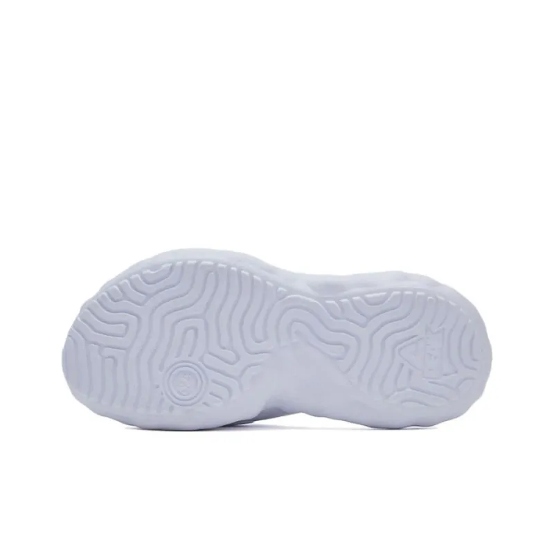 PEAK State Pole Cloud Quiet Slide Slippers Men's White Black-5