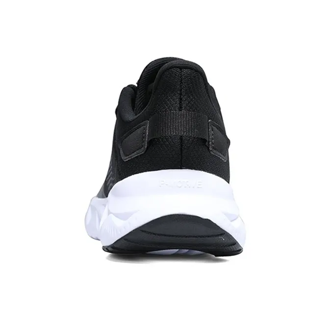 PEAK Qingyi Running Shoes Men Low-Top Black/All White-2
