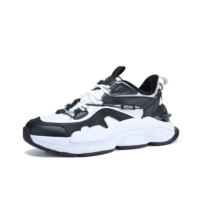 PEAK Attitude Extreme Series Running Shoes Women's Low Top Black/White-2