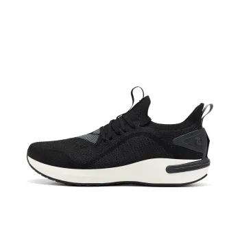PEAK State Extreme 5.0 Cushioned Slip Resistant Abrasion Resistant Low Top Casual Running Shoes Men's Black White