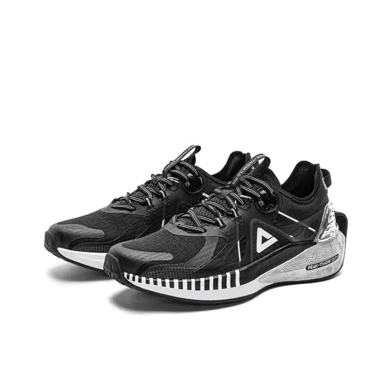 PEAK Tai Chi 3.0 Pro Casual Shoes Women's Low Top Black/Silver-2