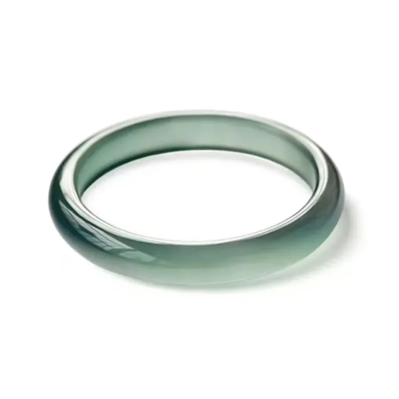 Qing Yi Chalcedony Jade Bangles Women's-0