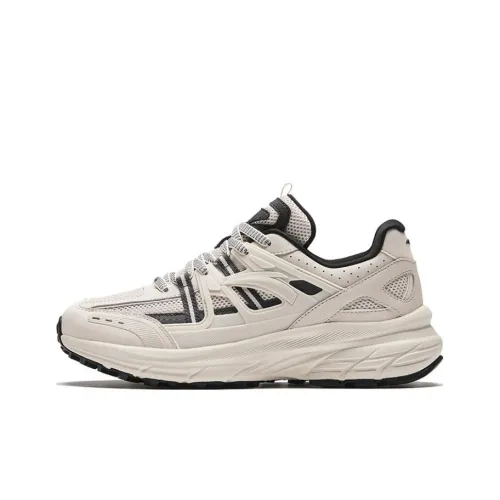 ANTA AT955 Running Shoes Men Low-Top Mud Sand Gray/Castle Gray