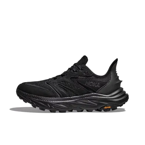 HOKA ONE ONE Anacapa 2 Slip-Resistant Breathable Low-Top Running Shoes Unisex Black