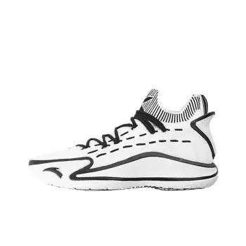 Anta KT5 KT 5 Cushioning Anti Slip And Wear Resistant Low Top Performance Basketball Shoes Black White