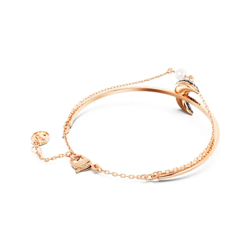 Swarovski Enamel Bangles Women's Rose Gold-2