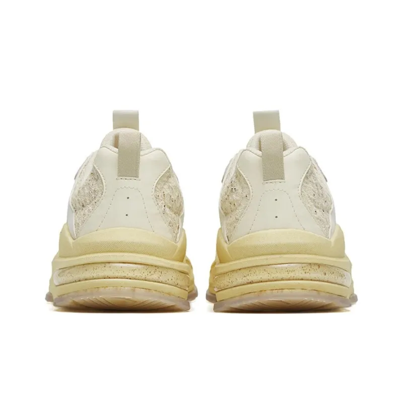 Anta Millennium 5.0 Lightweight And Wear-resistant Low-Top Sports Casual Shoes Men's White Yellow-4