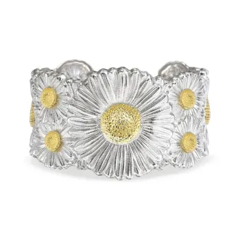 BUCCELLATI 925 Sterling Silver Bangles Women's Silver