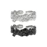 Couple's-Meteorite Couple Rings