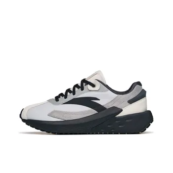 Anta Icing Anti Slip Wear Resistant Low Top Sports Casual Shoes Men's Gray Black