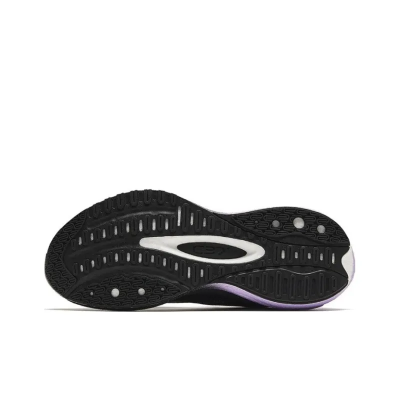Anta C37 Series 4.0 Cushioning Breathable Low Top Running Shoes Women's Black Dusty Purple-4
