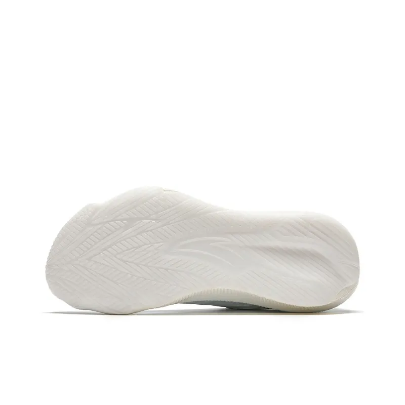 Anta Asphalt Road Fighter 2.0 Cushioned Slip-Resistant Abrasion-Resistant Low-Top Running Shoes Men's White-4