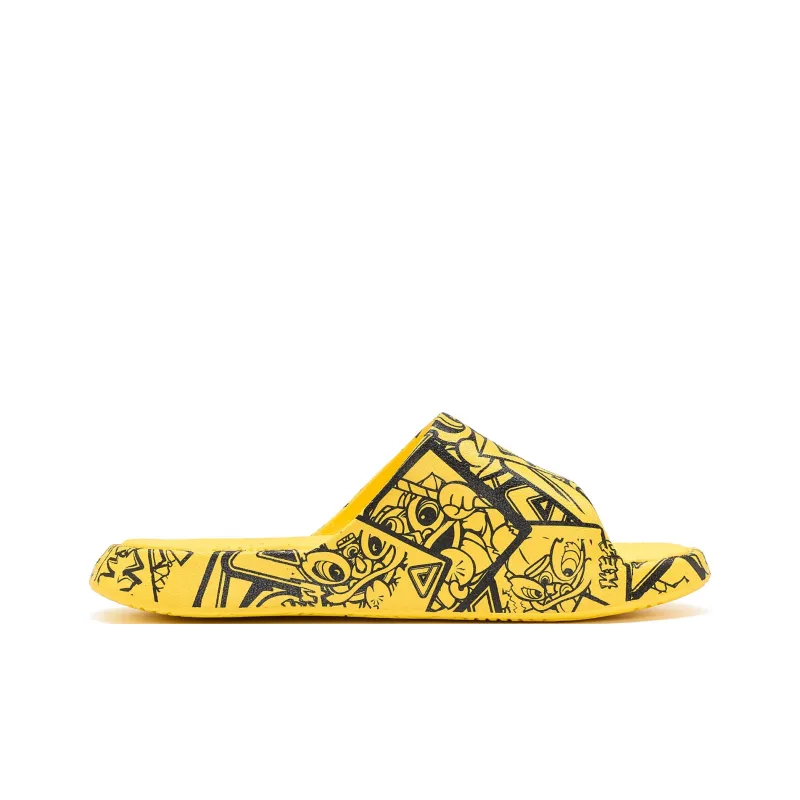 HEA x PEAK Statistic Sandals Slide Slippers Women's Lemon-1