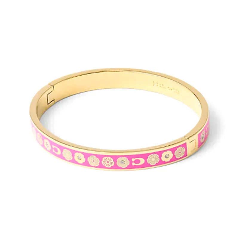 COACH Copper Bangles Women's Pink-1