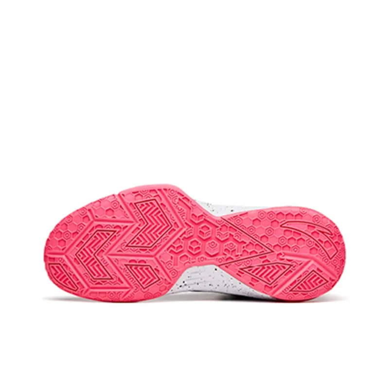 Anta KT3 Cushioning Wear-Resistant Slip-Resistant Coverage Mid-Top Performance Basketball Shoes Men's Black Pink-4