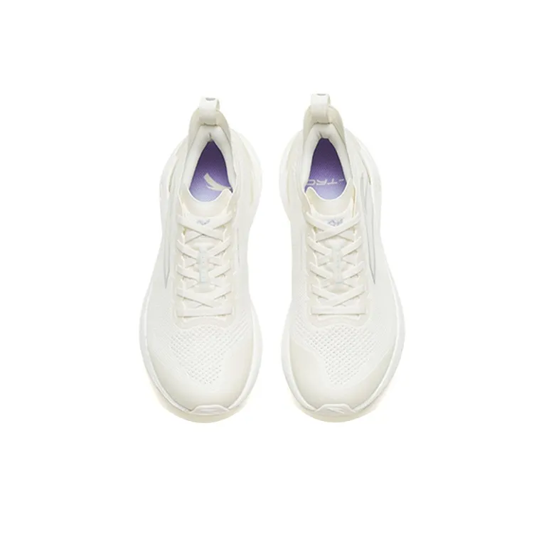 Anta Gen 3.0 Shock Absorbers Slip Resistant, Abrasion Resistant, Breathable Low Top Running Shoes Women's White-3