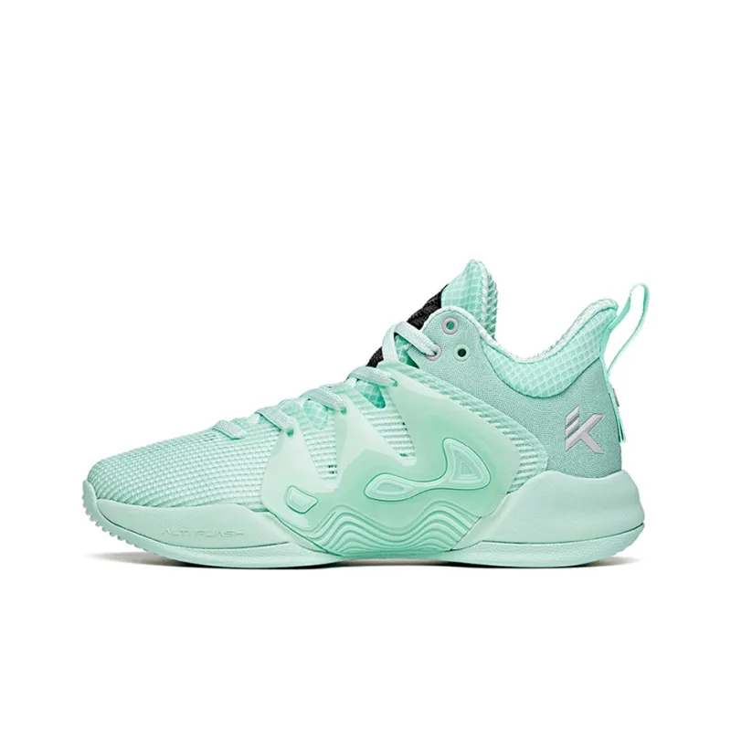 Anta Mountain 1 Anti-Slip Wear-Resistant Low-Top Basketball Shoes Porcelain Green-0