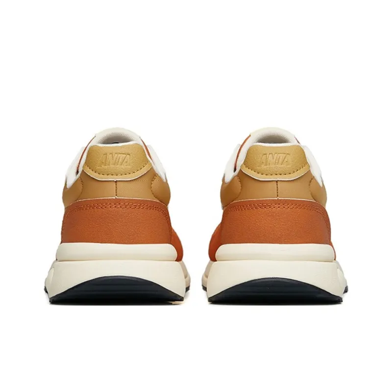 Anta HERITAGE Wear Resistant Low Top Sports Casual Shoes Women's Brown-4