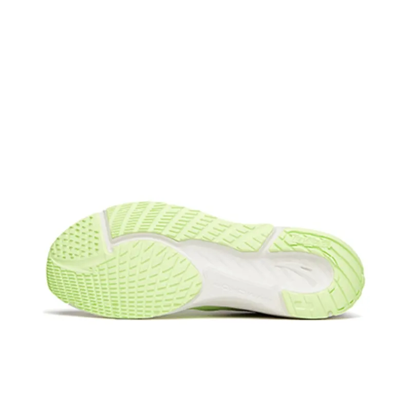 Anta Asphalt Road Fighter 1.0 Durable Breathable Low Top Running Shoes Men's White Green Black-5