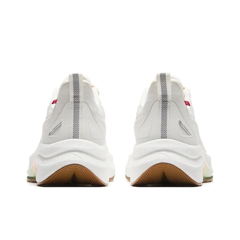 Anta Rocket 5.0 Anti-Slip Wear-Resistant Low-Top Running Shoes Men's White-3