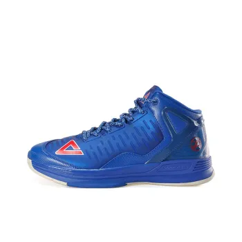 PEAK Parker II Cushioning Mid-Top Performance Basketball Shoes Men's Colorful Blue