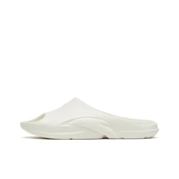 Anta Sheepskin Slide Slippers Women's White