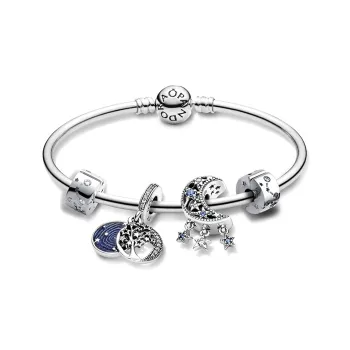 Pandora Bangles Women's Silver