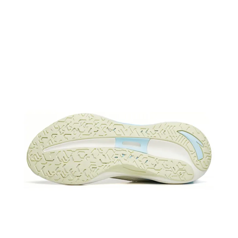 Anta 2.5 Cushioned Wear Resistant Lightweight Low Top Running Shoes Women's White Ice Blue-4