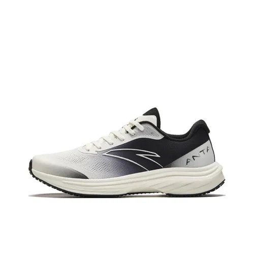 ANTA Road Run Running Shoes Men Low-Top White/Black