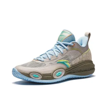 Anta Raid 1 Low Top Basketball Shoes Men's Gray