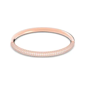 Swarovski Stone Bangles Women's Rose Gold