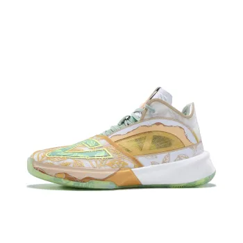 PEAK Surfing The Big Triangle 1.0 Basketball Shoes Women's Mid Top Light Coffee