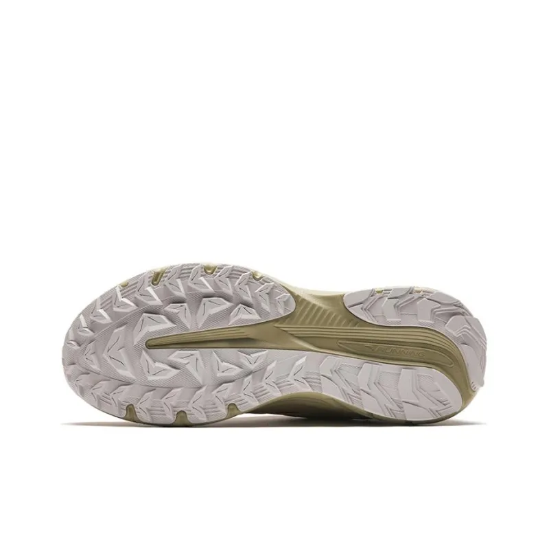 Anta AT955 Abrasion Resistant Low Top Running Shoes Men's Yellow-4