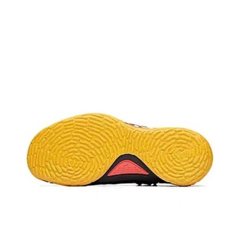 Anta KT5 Thompson Cushioning Anti-Slip And Wear-Resistant Low-Top Performance Basketball Shoes Black Yellow-5