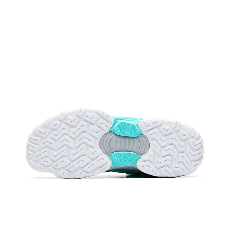 Anta Tyrannical High-Top Basketball Shoes Men's Lake Blue-4