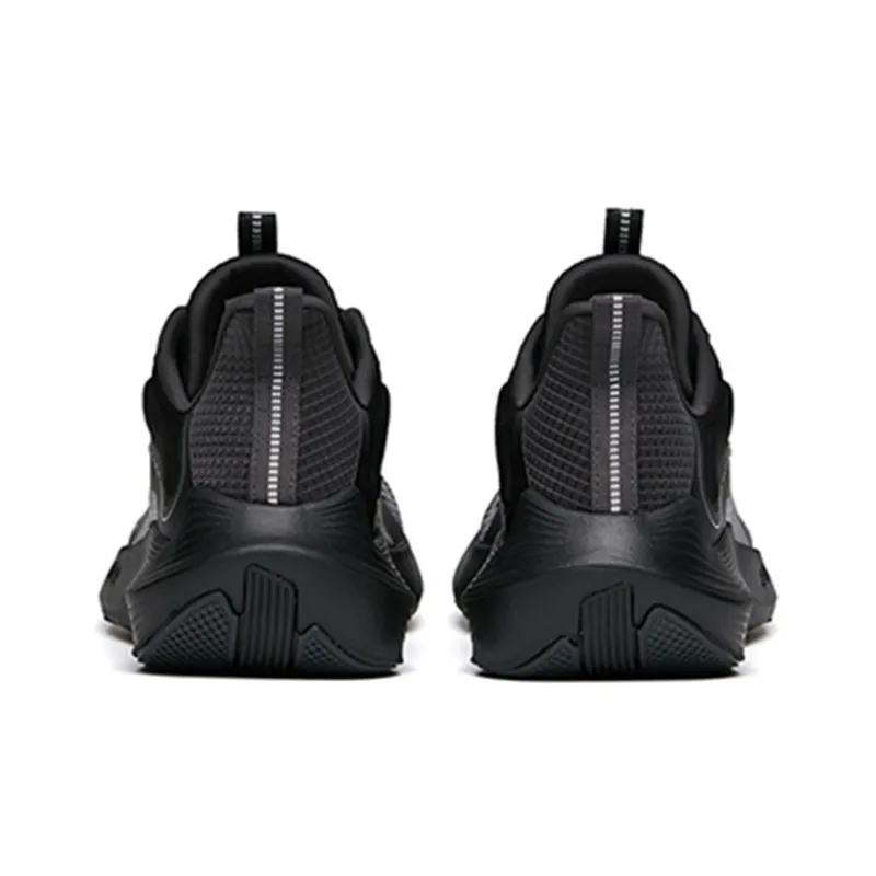 Anta DuCi1 Slip Resistant, Abrasion Resistant, Breathable Low Top Sprint Running Shoes Men's Gray Black-4