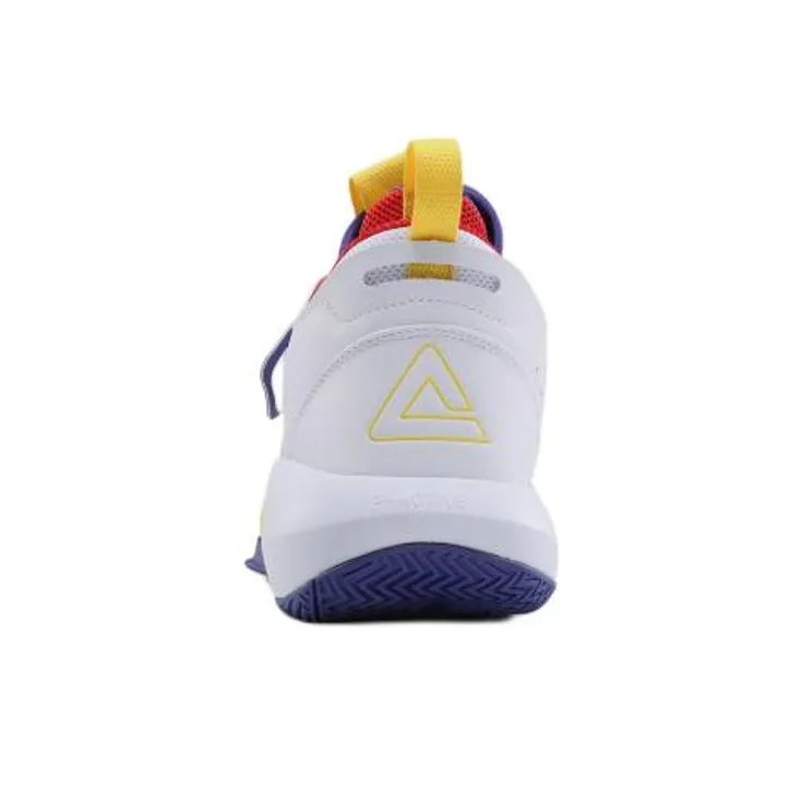 PEAK Wind by wind V1 Basketball Shoes Men Low Top White/Purple-3