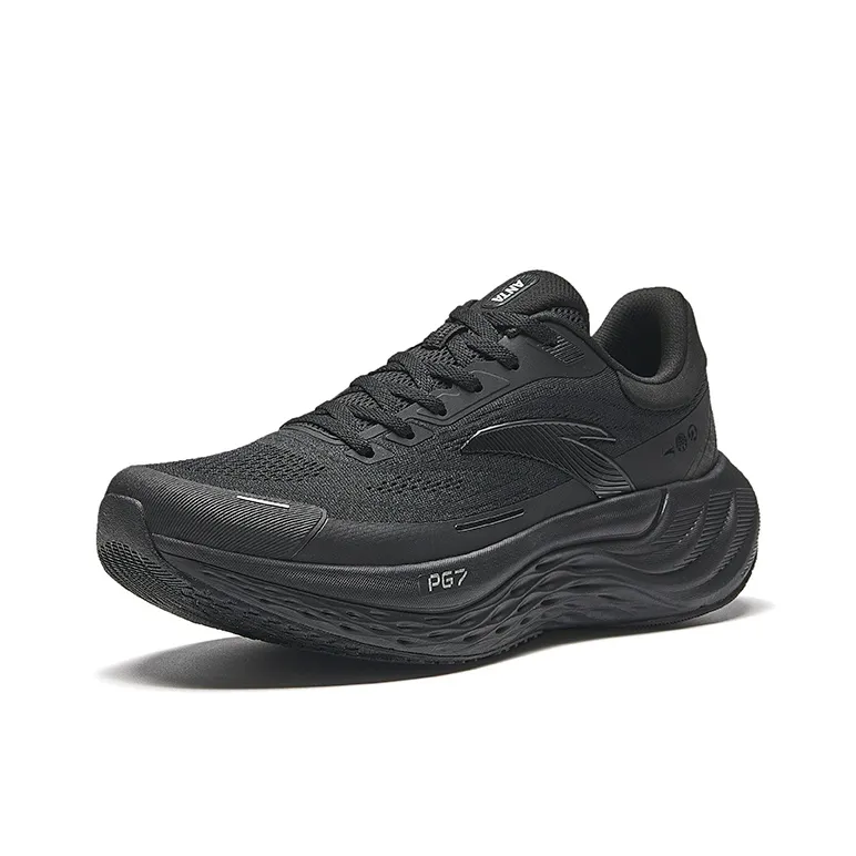 Anta Low Top Casual Running Shoes Men's Basic Black-1