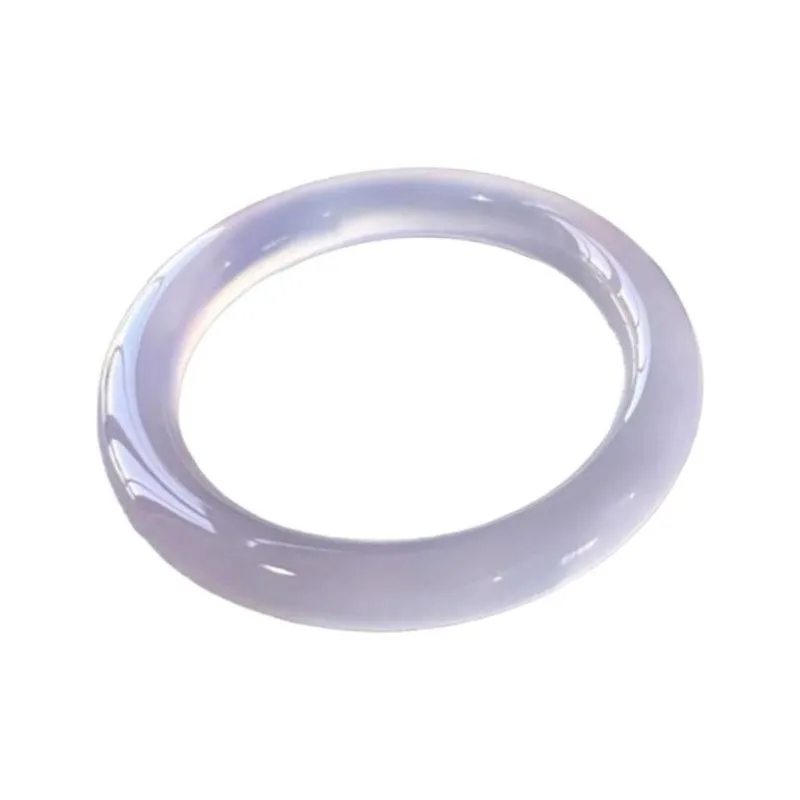 JUNWEN Chalcedony Jade Bangles Women's-0