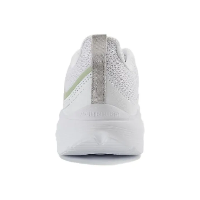 PEAK Qingyi Anti Slip And Wear Resistant Breathable Low Top Running Shoes Women's White Gray-3