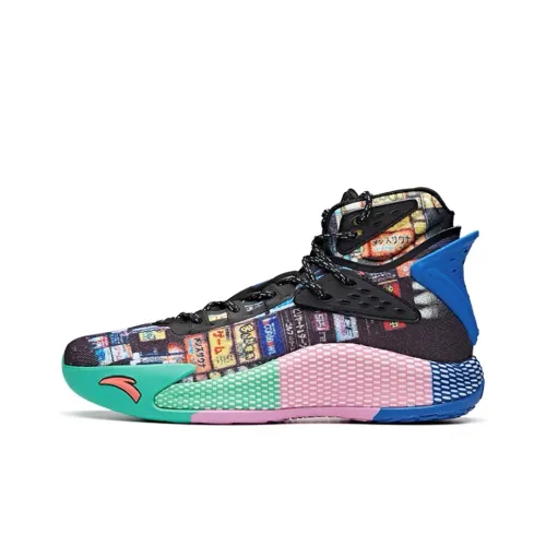 Anta KT5 High Top Basketball Shoes Men's Black