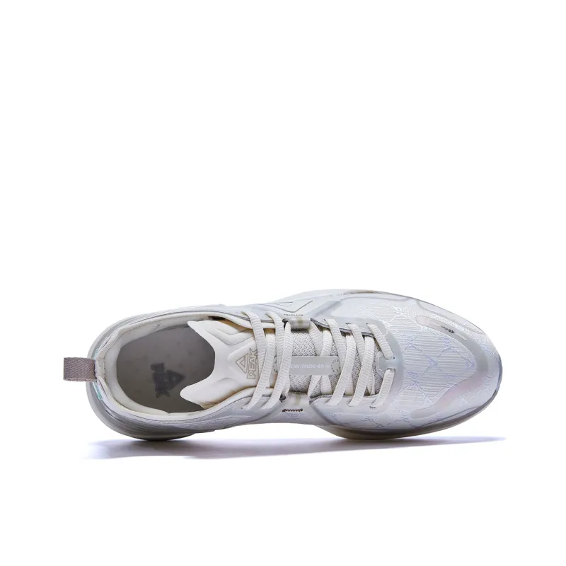 PEAK Taichi 4.0PLUS Low Top Running Shoes Women's Canvas White-3