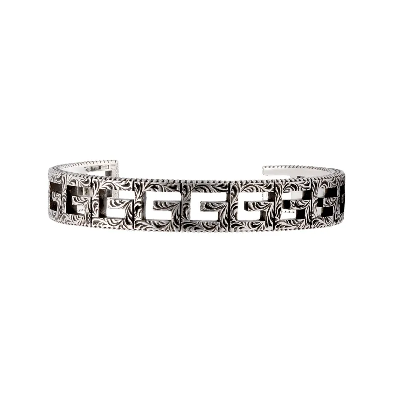GUCCI Sterling Silver Bangles Men's Silver-0